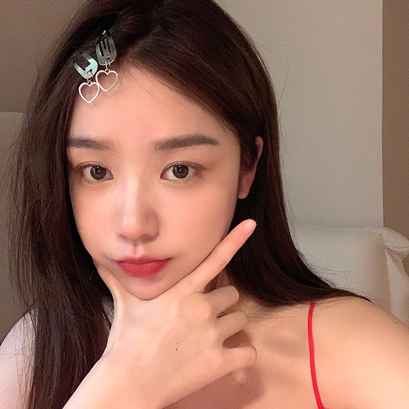 Kẹp Tóc Bb 2021 Phong Cách Hàn Quốc Ngọt Ngào Mới Cho Nữ