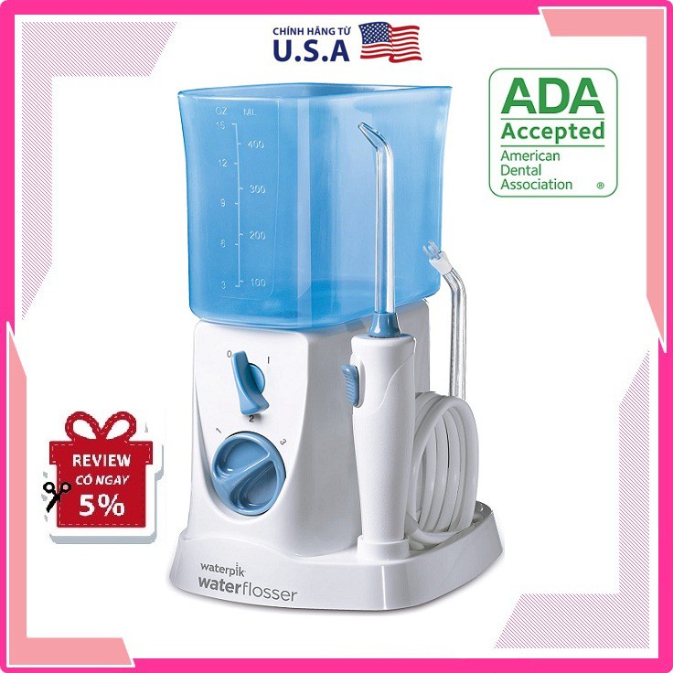 [USA] ✅ Máy Tăm Nước Waterpik WP250 Nano Water Flosser | Máy Tăm Nước Cho Du Lịch