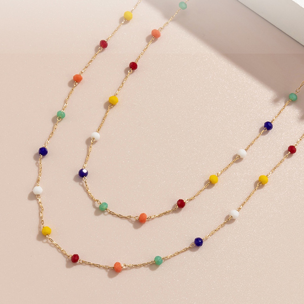 Thắt Lưng Chuỗi Hạt Nhiều Lớp Phong Cách Bohemian