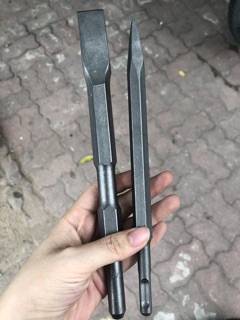Mũi đục máy 14, 17 nhọn, dẹt