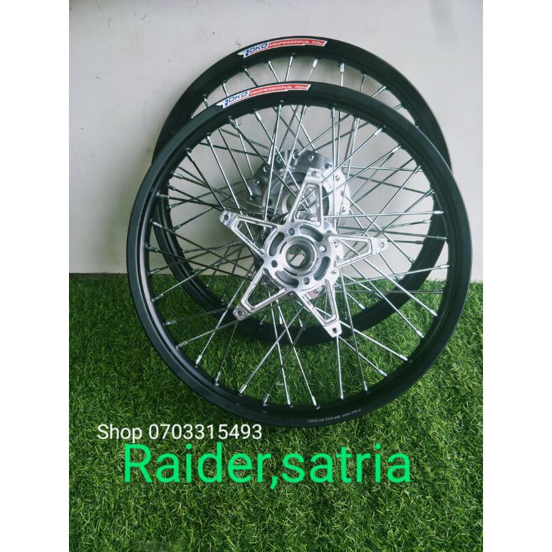 BÁNH CĂM RAIDER SATRIA NIỀNG YOKO 1.4 1.4 CĂM ĐÙM MẠ CROM FUL ĐĨA TÙY CHỌN PAT NGÔI SAO