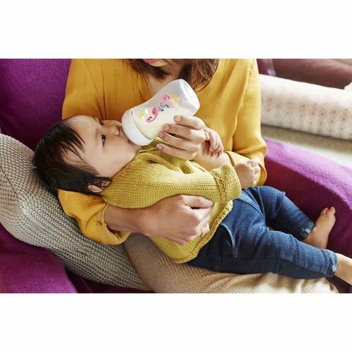 Bình sữa Philips Avent natural 260ml họa tiết