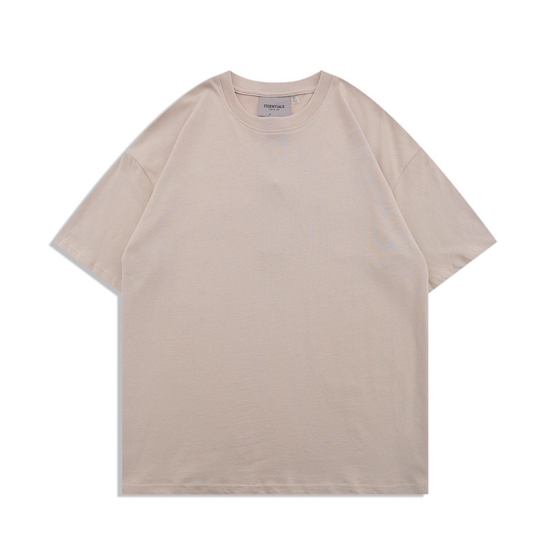 Áo thun Cotton ngắn tay in chữ Heat SelI FOG cho nam và nữ