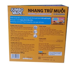 Nhang Trừ Muỗi Jumbo Vape