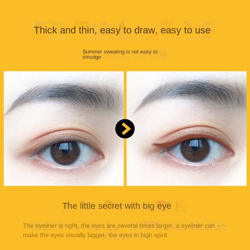 Bút Kẻ Mắt Dạng Lỏng 5 Màu Sắc Tùy Chọn Chống Thấm Nước Bắt Sáng Lâu Trôi