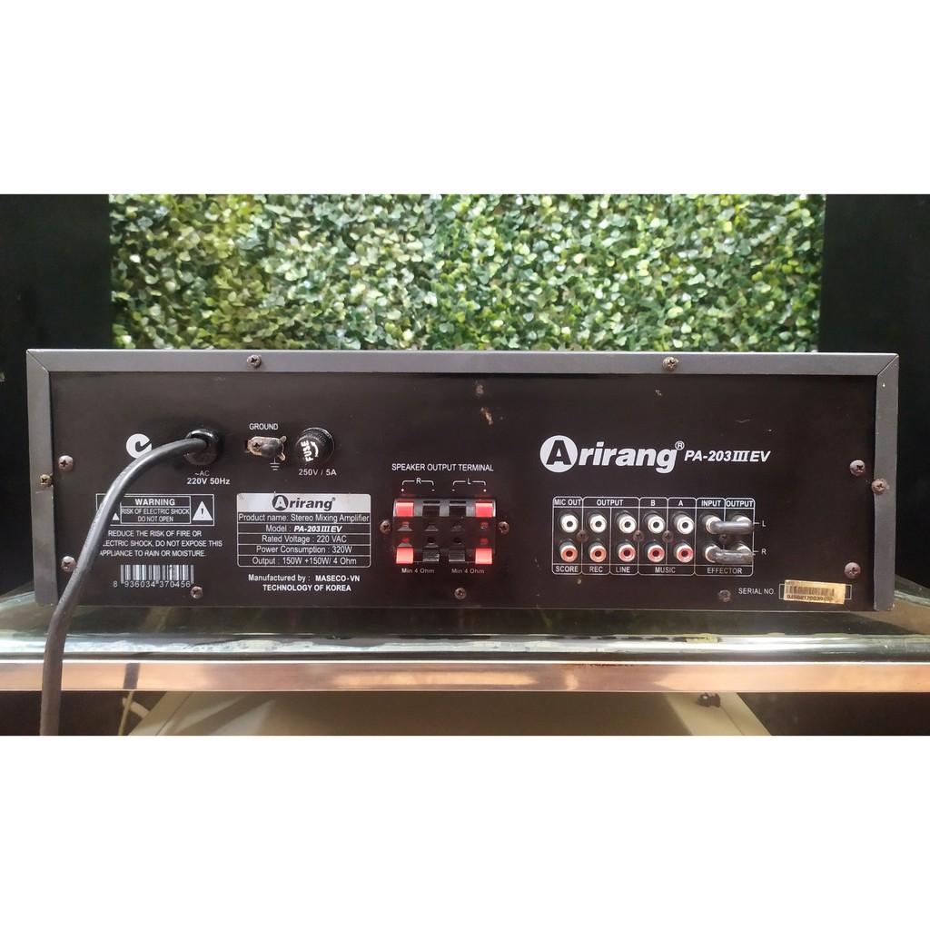 Amply Karaoke ARIRANG PA-203IIIEV