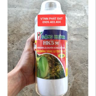 Phân Bón Lá Cao Cấp Cho Xoài Giúp Chống Vàng Lì Trứng Cá HK5
