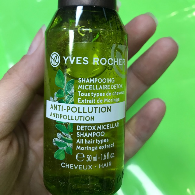 Dầu gội detox ( thải độc tố ) yves rocher 50 ml