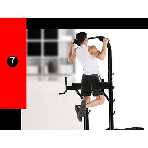 Ghế tạ đa năng tập xà đơn xà kép đẩy tạ T052