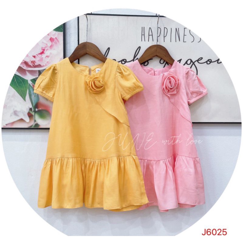 ĐẦM VÁY CÔNG CHÚA VẢI LINEN XƯỚC ĐẸP SANG TRỌNG BÉ GÁI HAIVANCO 12 đến 38 kg mềm mại thoáng mát đi học đi chơi đều đẹp