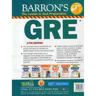 Barron's GRE 17th Edition