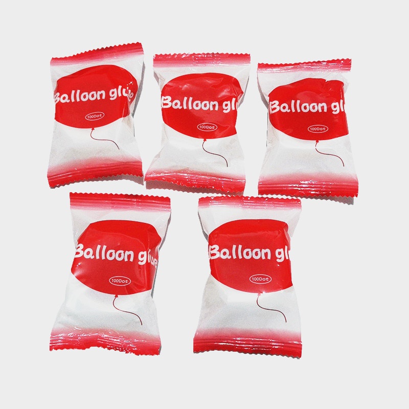 Bộ 500 Miếng Dán Chấm Bi Tròn Gắn Bong Bóng Trang Trí Tiệc Cưới/Sinh Nhật