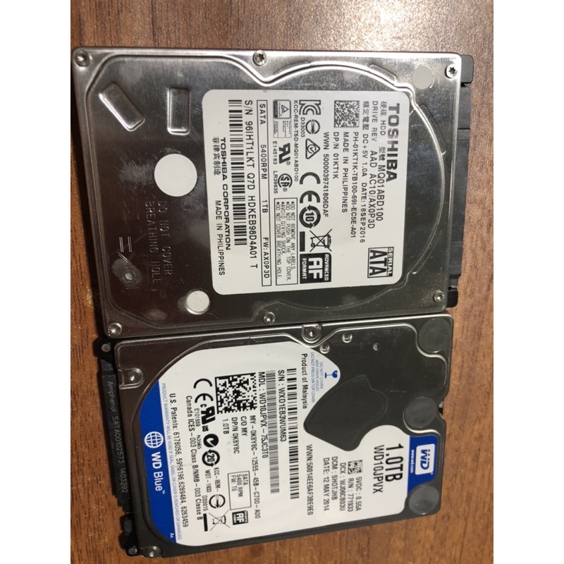Ổ cứng 2.5" 1T laptop bóc máy