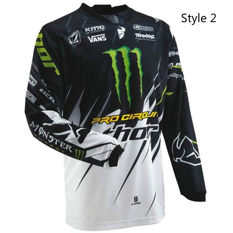 Hàng Có Sẵn Áo Thun Thể Thao Đua Xe Máy BMX MX Dirt Racing Enduro Cho Nam