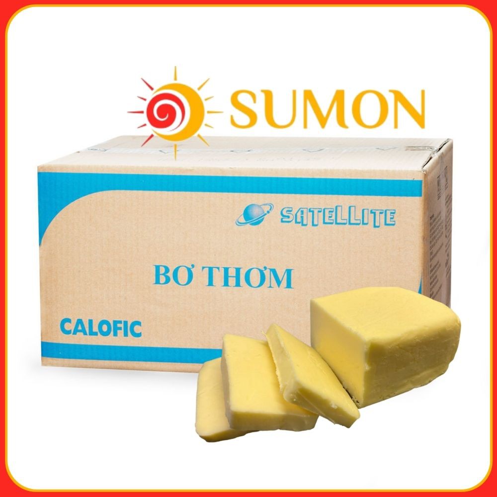 Bơ lạt Cái Lân SUMON bơ thơm Cái Lân ( 1kg  ) dùng làm nguyên liệu bánh, bắp rang bơ... MS46