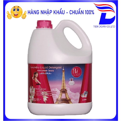 Nước giặt HICLASS ⚡ HÀNG NHẬP KHẨU ⚡ Thái Lan 3600ml chính hãng hương thơm dịu nhẹ