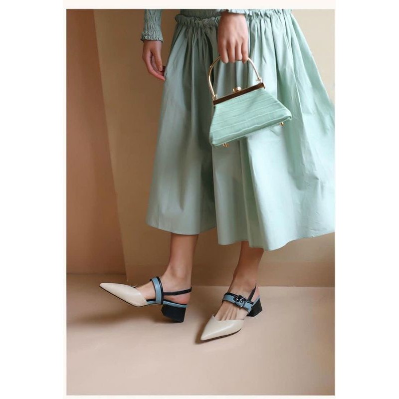 T(ẢNH THẬT) Sandal 5p Quai Khoá Da Mềm Êm Siêu Xinh No Box Cao Cấp