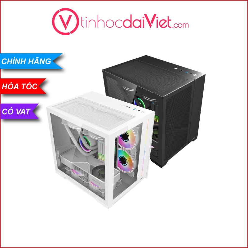 Case Máy Tính MIK LV12 Mini Elite / LV 12 Mini Flow  - Chính Hãng