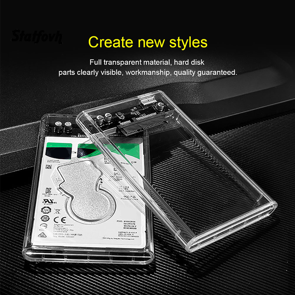 Hộp Đựng Ổ Cứng Ngoài Sata3 Sang Usb 3.0 Tốc Độ Cao | BigBuy360 - bigbuy360.vn