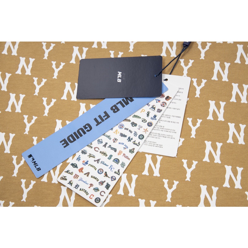 ❤❀  ❤ Áo Thun Cotton Tay Ngắn Thêu Họa Tiết MLB NY Thời Trang Cho Cặp Đôi