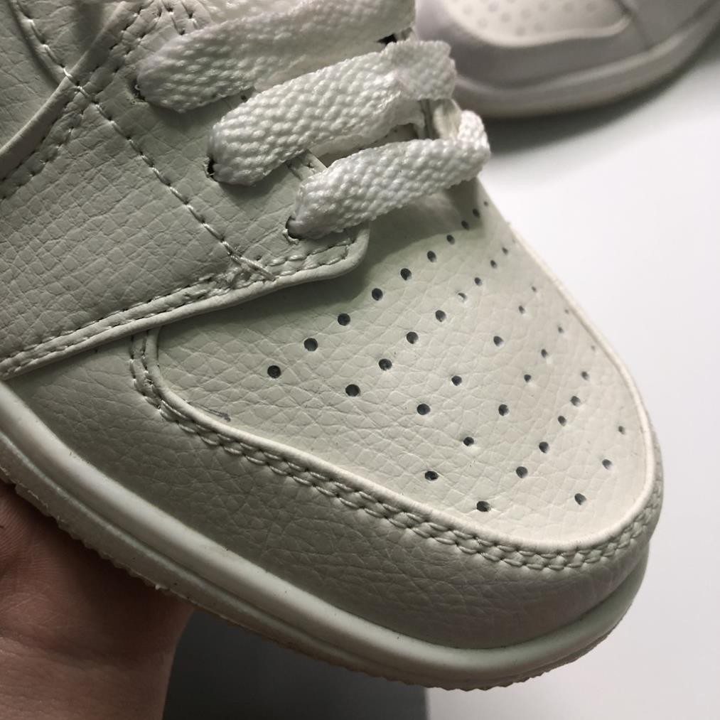 Giày Jordan 1, Giày Thể Thao Nam Nữ JDA1 Kem Cổ Thấp Đơn Giản Đi Học Đi Chơi | JDKT001