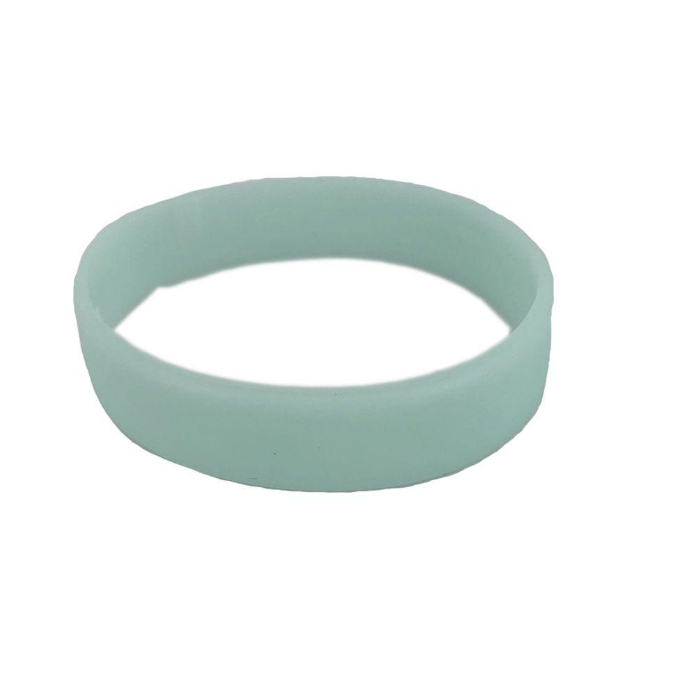 QUINTON Vòng Đeo Tay Cao Su Silicone Màu Dạ Quang Thời Trang Dành Cho Nam Và Nữ
