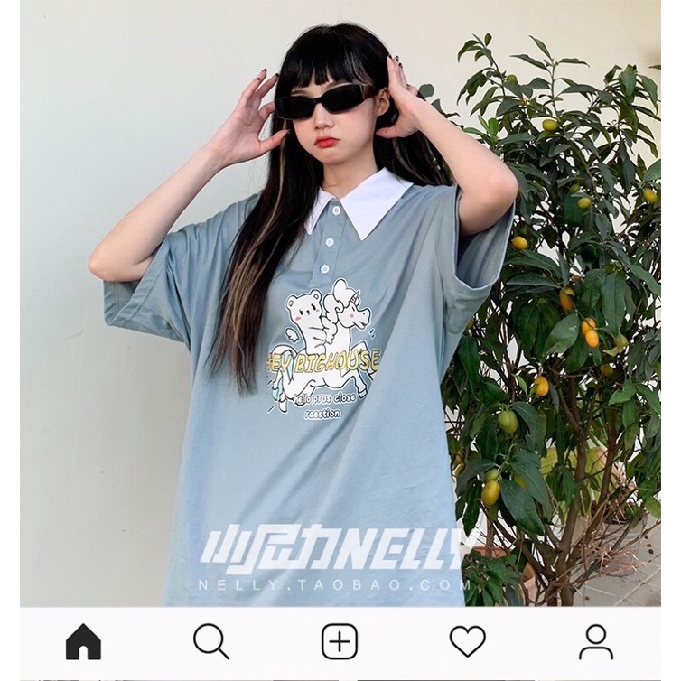Áo phông polo nelly sale (có sẵn)