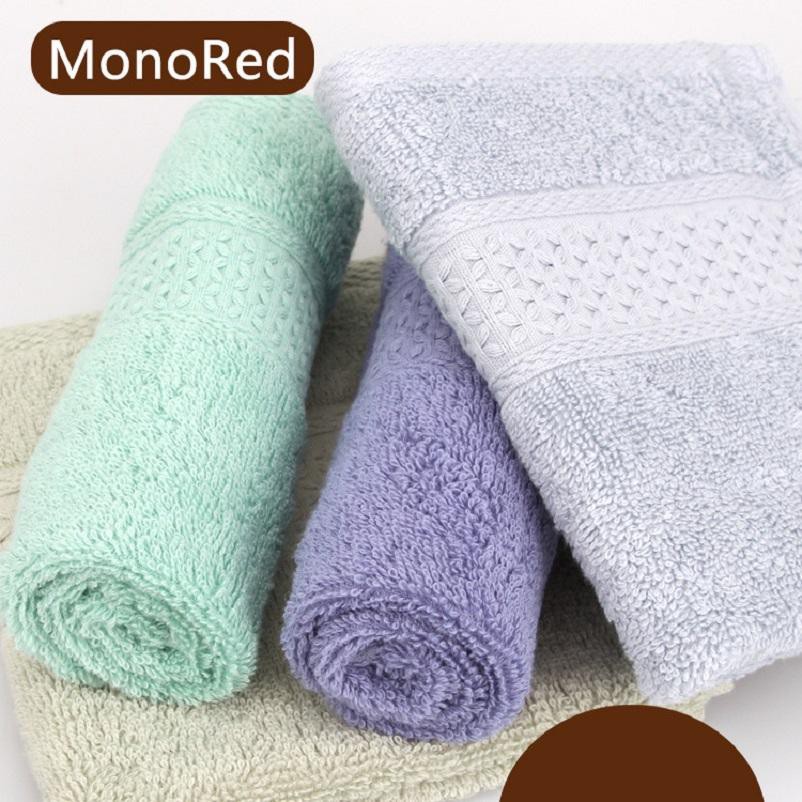 khăn lau mặt dệt bông mền công nghệ Nano ( giao màu ngẩu nhiên 34x34cm )