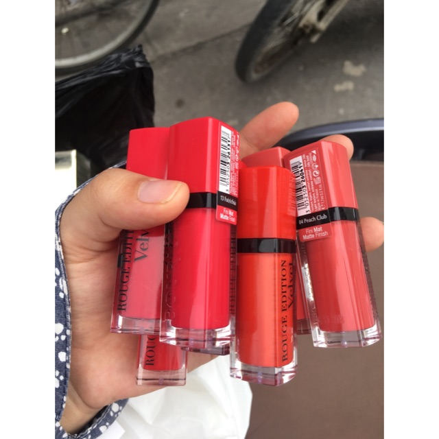 Combo 10 son bourjois velvet chính hãng hang pháp