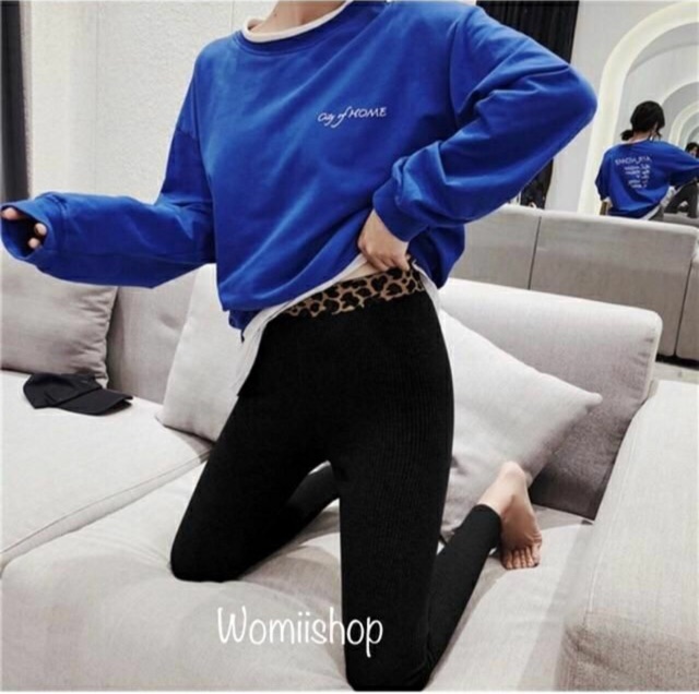 Quần LEGGiNG Len Tăm Cạp Da Báo | BigBuy360 - bigbuy360.vn