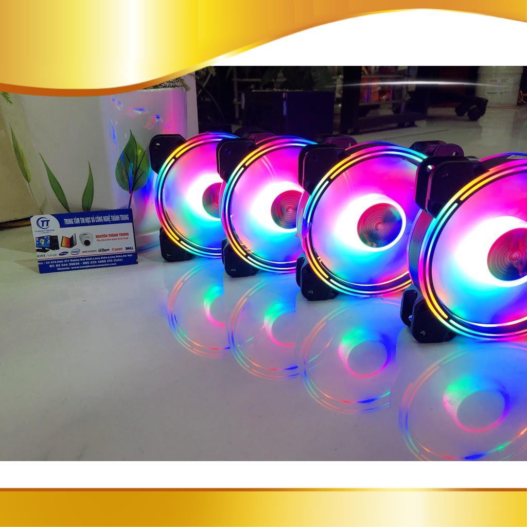 [người bán địa phương] Fan Coolmoon K2 - New - Hiển thị Led 5 màu siêu đẹp - BH Lỗi 1 đổi 1