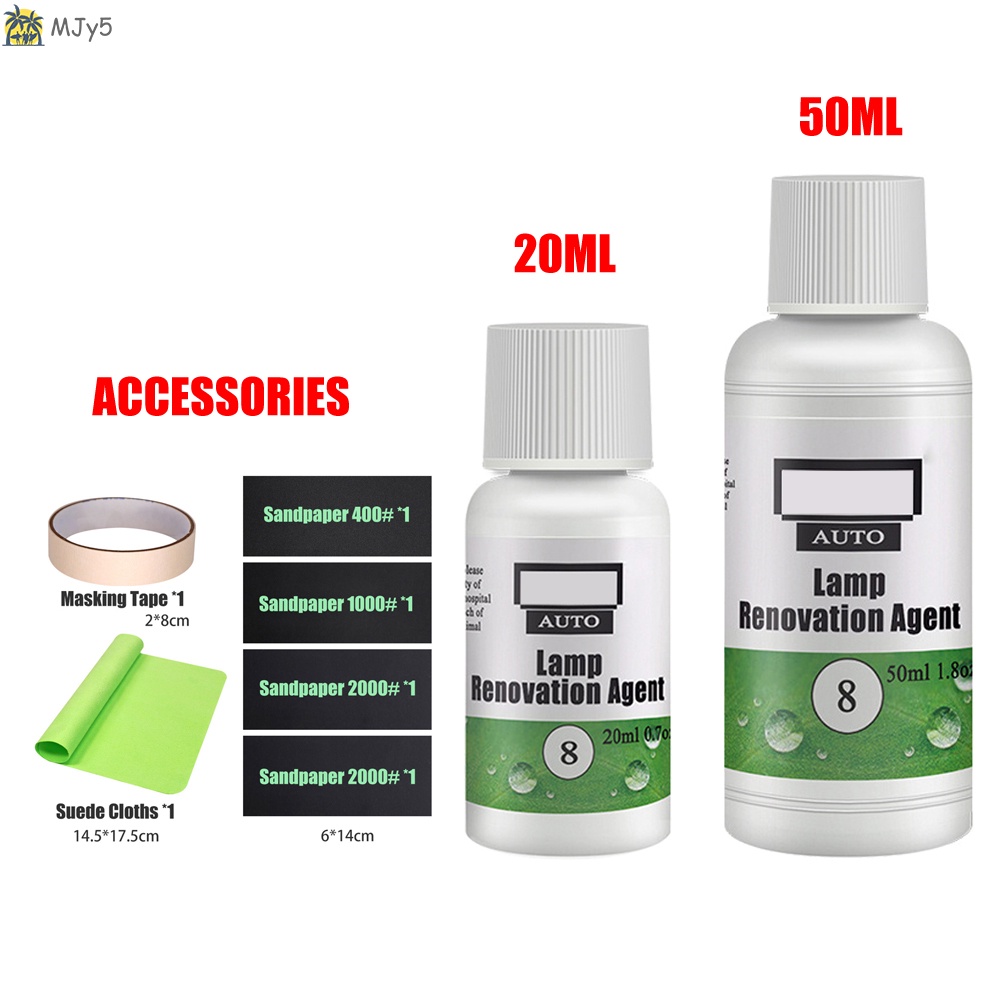 Dung Dịch Đánh Bóng Đèn Pha Xe Hơi