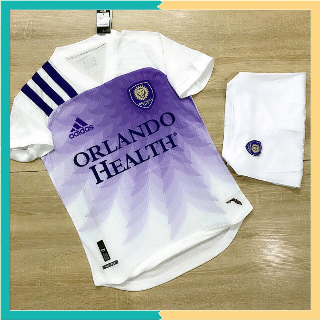 Áo Bóng Đá Orlando City Sân Khách 20/21 Hàng Thái Xin - Áo Đá Bánh Đẹp