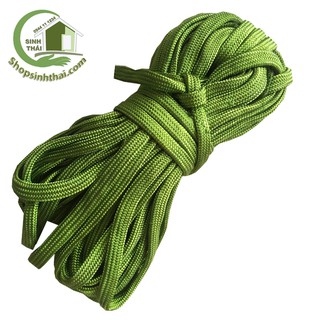 Dây Dù Giăng Võng, Cột Đồ - Dây Dù Loại Xanh bóng [1 mét ]