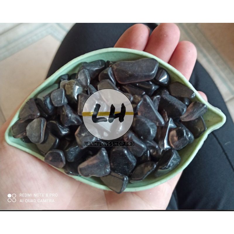 Đá vụn thach anh khói ( 100gram)