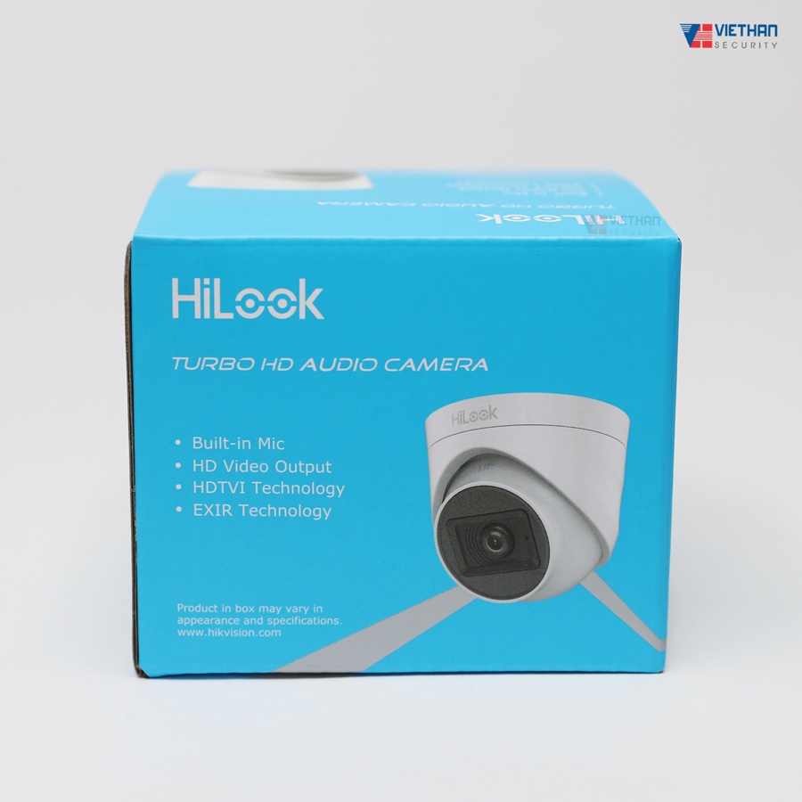 Camera Dome HD-TVI hồng ngoại 2.0 Megapixel HILOOK THC-T120-PS - Tích hợp míc - Hàng chính hãng