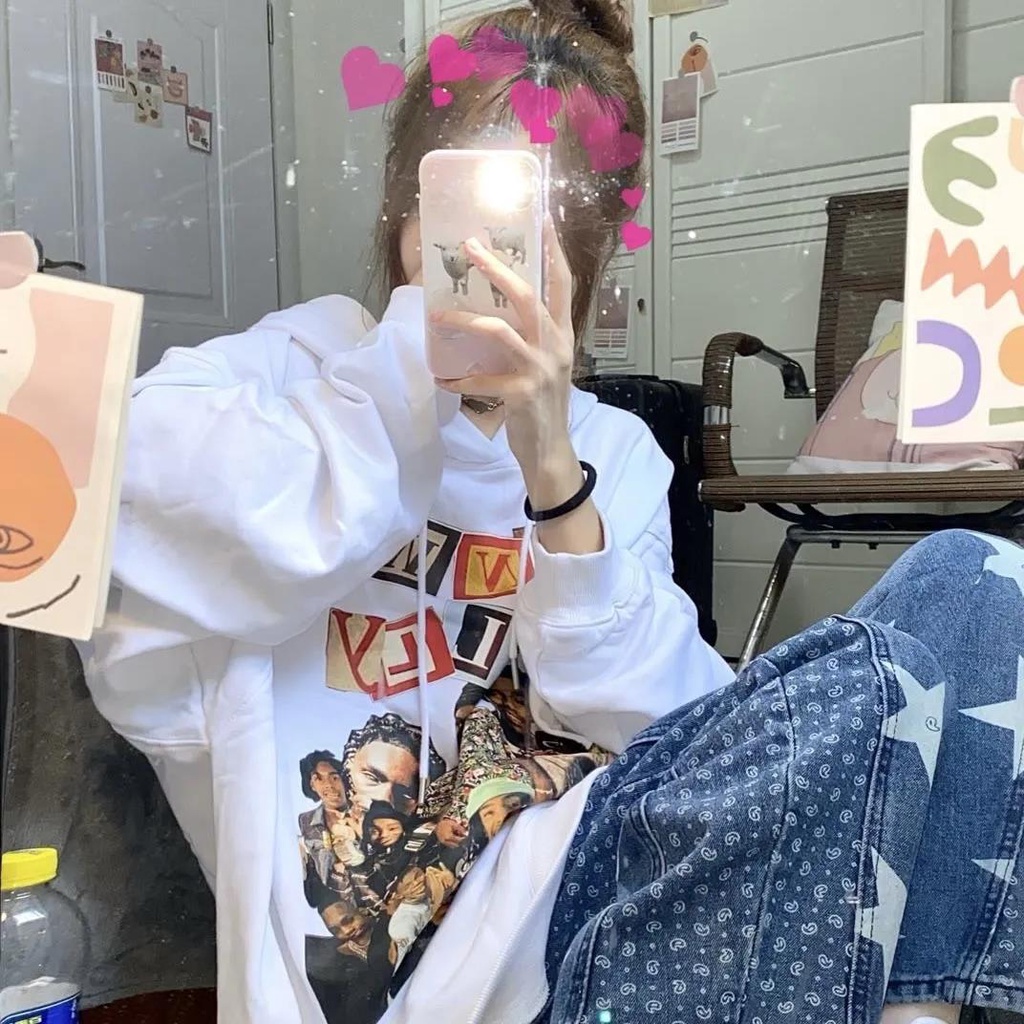 【Yuki】ÁO hoodie nam nữ  hình in cá tính nam nữ mặc đều chất hOT | BigBuy360 - bigbuy360.vn