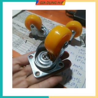 【Bánh Xe Đẩy】HÀNG MỚI, BÁNH XE NHỰA, CASTER WHEEL.