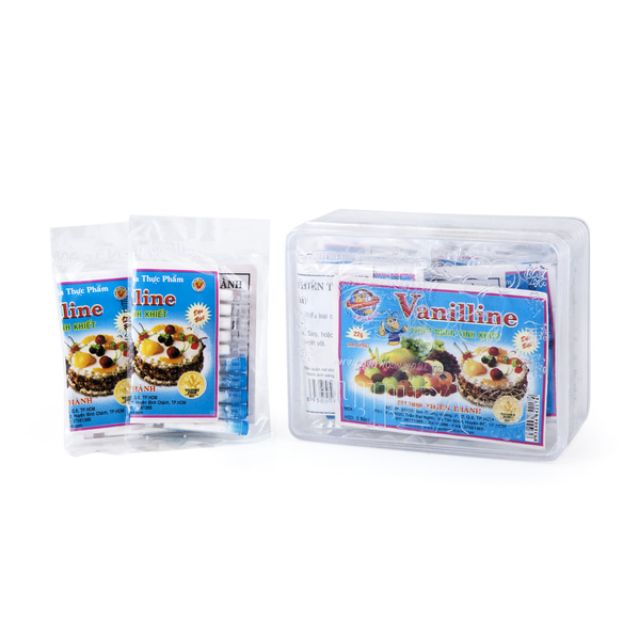 Bột thơm vanilline (10 ống/1 vĩ)