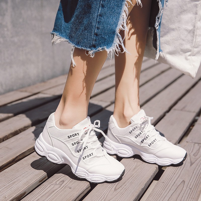 [Flash sales] Giày thể thao nữ trắng | Giày thể thao nữ thời trang | Giày trắng đẹp | Giày nữ cực êm | Giày đẹp 2018