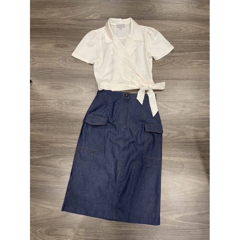 Chân váy Denim Mixxo