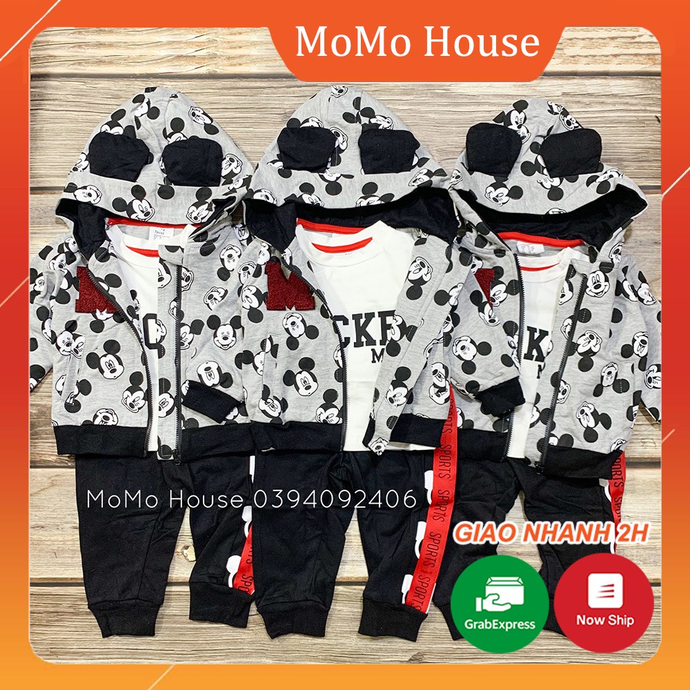Set Mickey Kiểu Dáng Năng Động Cho Bé Trai MoMo House