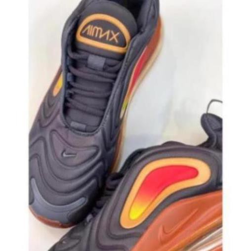 giày Giày nam nữ Air Max 720 cao cấp thời trang bền êm nhẹ thoáng thể thao (xám cam) P09 giày e.e