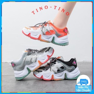 [HÀNG CAO CẤP] Giày thể thao nữ ULzzang bản mới,💥kiểu đế hỗn hợp 3 màu gợn sóng (A9901)