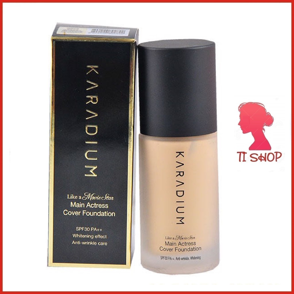 Kem nền FREESHIP Kem nền lọ karadium Like a Movie Star Cover Foundation Kiềm dầu