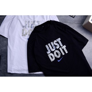 Áo thun unisex form rộng tay lỡ _ just do it _ a - 39