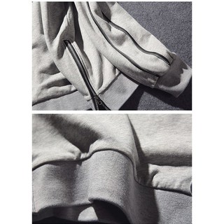 Áo Thun Sweater Fox_arm zip Unisex
