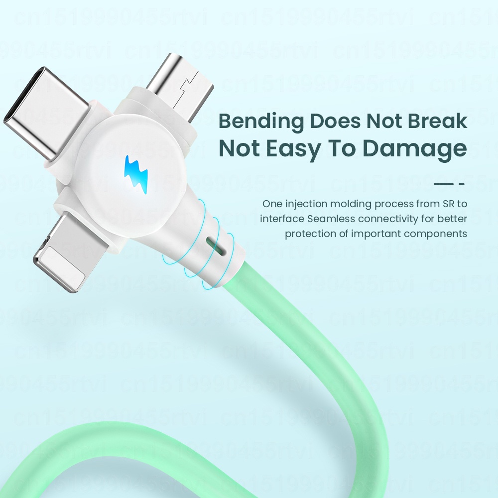 Dây Cáp Sạc Nhanh USB/Type C 1/2m 3 Trong 1 Chuyên Dụng Cho Huawei Xiaomi 13 12