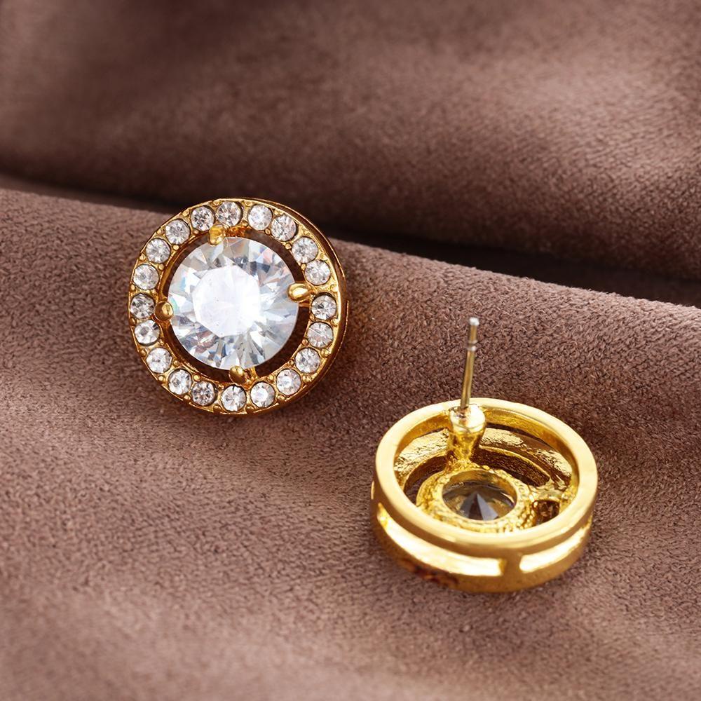 Đôi Khuyên Tai ĐíNh Kim Cương Giả LấP LáNh ThờI Trang Cho Nam