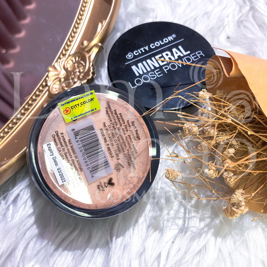 Phấn Phủ Kiềm Dầu City Color Mineral Loose Powder | BigBuy360 - bigbuy360.vn